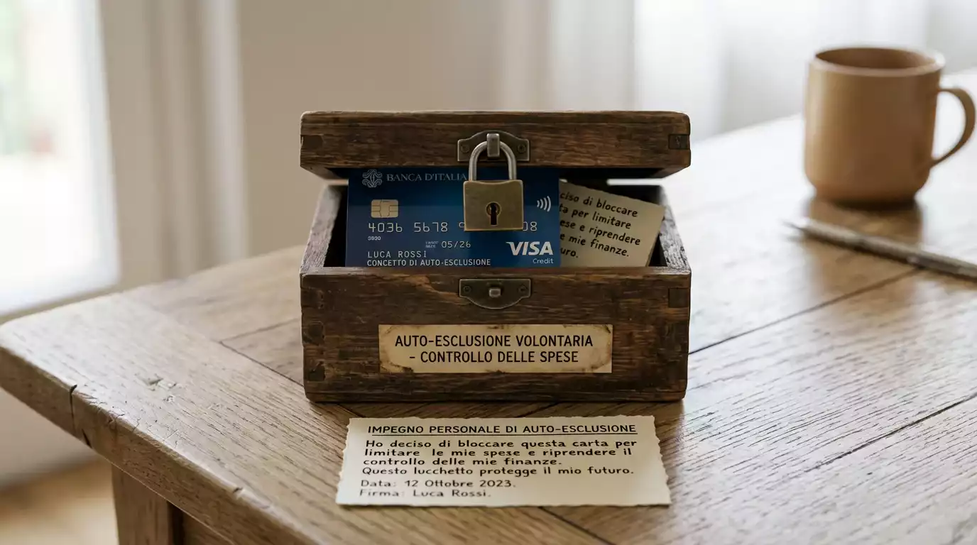 Sistema di autoesclusione OASIS e blocco carta Visa per scommesse responsabili