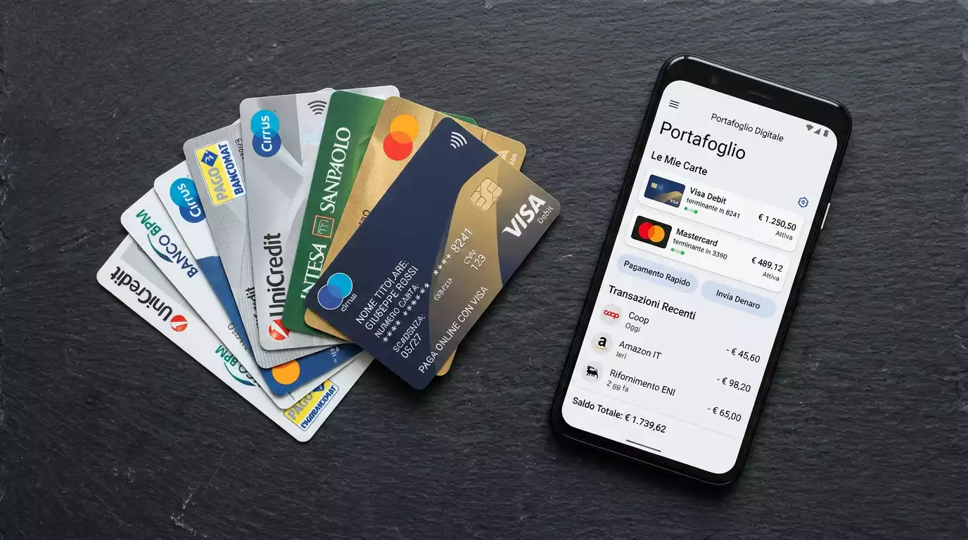 Mappa dei metodi di pagamento accettati dai bookmaker per scommesse online in Italia